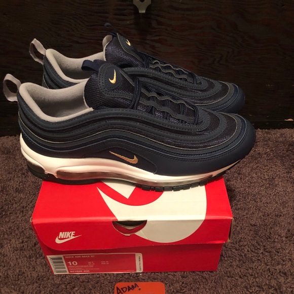 Navy and Metallic Gold AM97 - Picture 2 of 3
